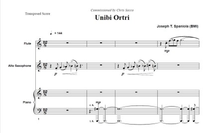 Unibi Ortri at the North American Saxophone Alliance Conference